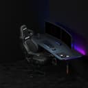 AndaSeat Kaiser 4 Premium Gaming Chair PVC Leather - Large, Elegant Black thumbnail 1
