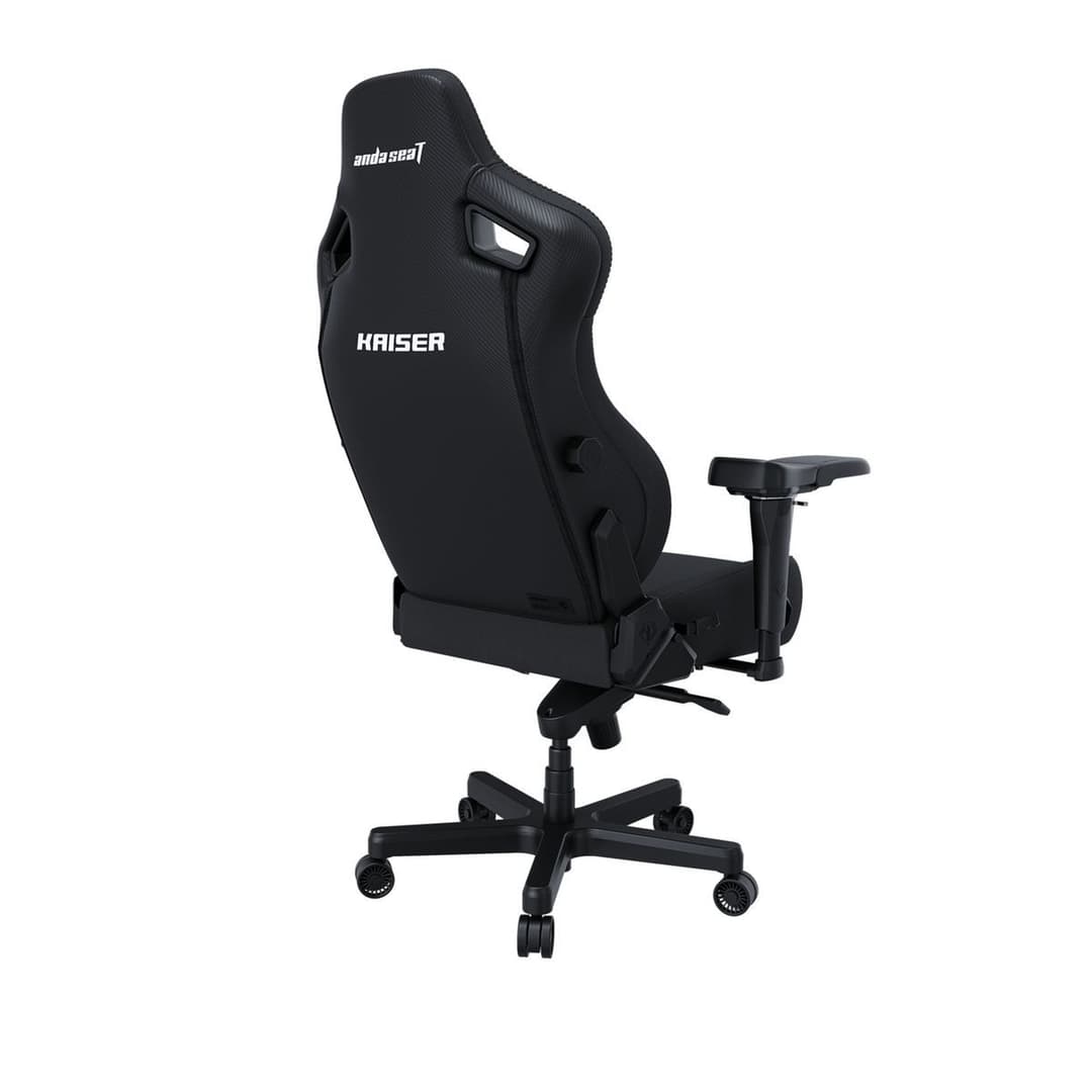AndaSeat Kaiser 4 Premium Gaming Chair PVC Leather - Large, Elegant Black - Image 3