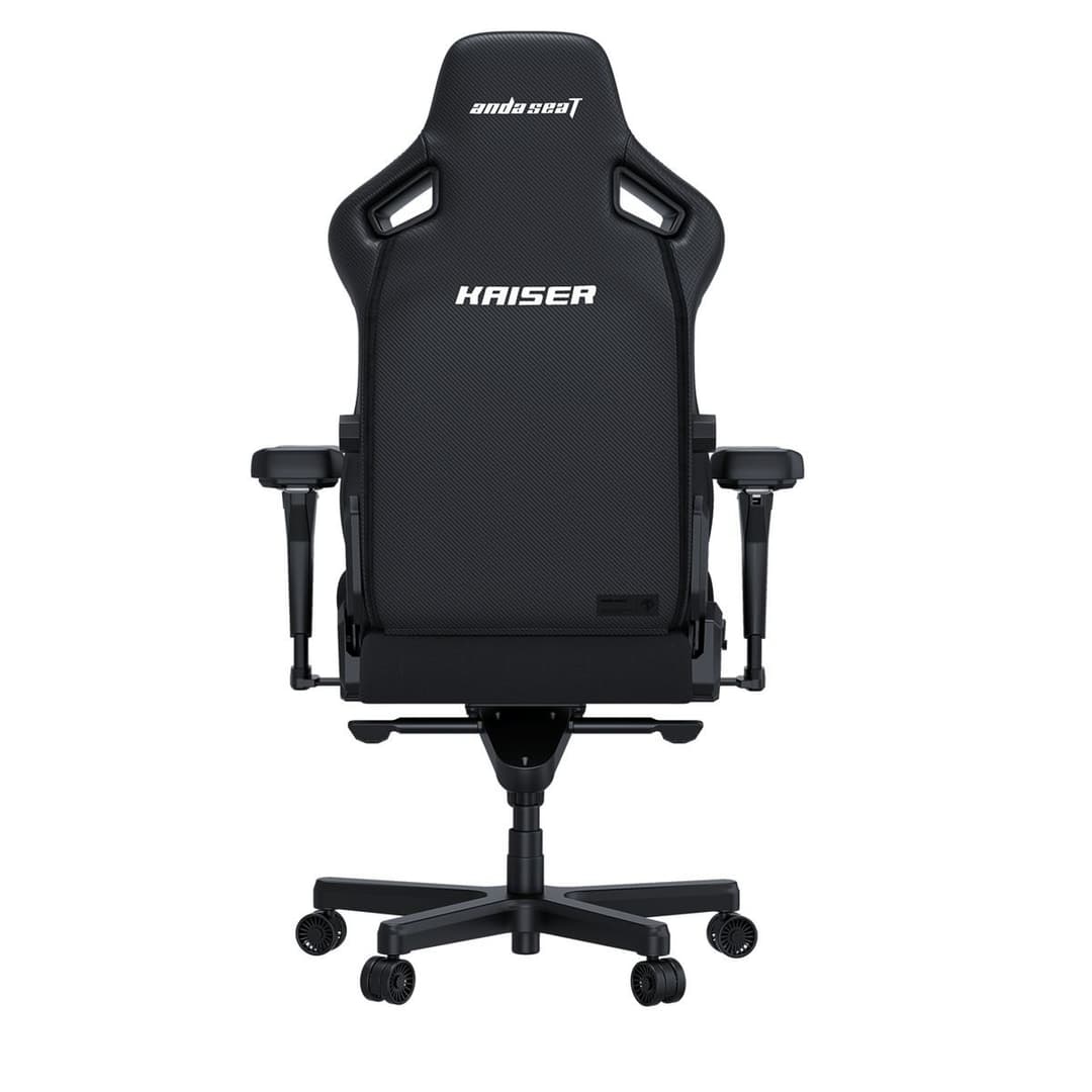 AndaSeat Kaiser 4 Premium Gaming Chair PVC Leather - Large, Elegant Black - Image 4