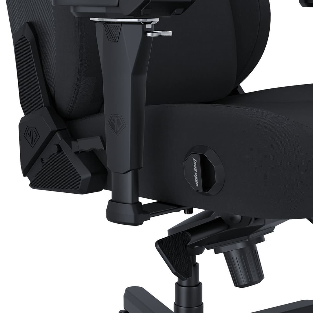 AndaSeat Kaiser 4 Premium Gaming Chair PVC Leather - Large, Elegant Black - Image 6