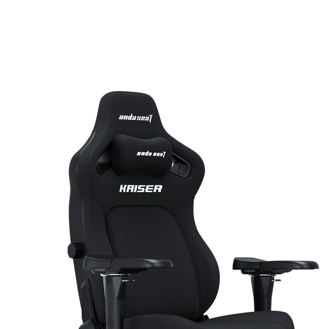 AndaSeat Kaiser 4 Premium Gaming Chair PVC Leather - Large, Elegant Black - Image 10