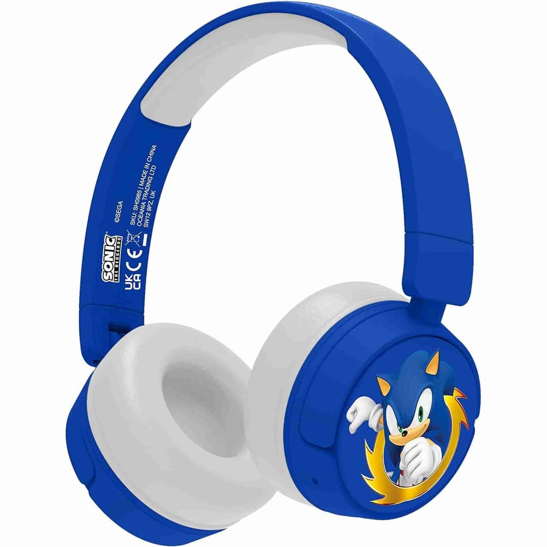 Sonic The Hedgehog Kids Wireless Headphones - Image 1