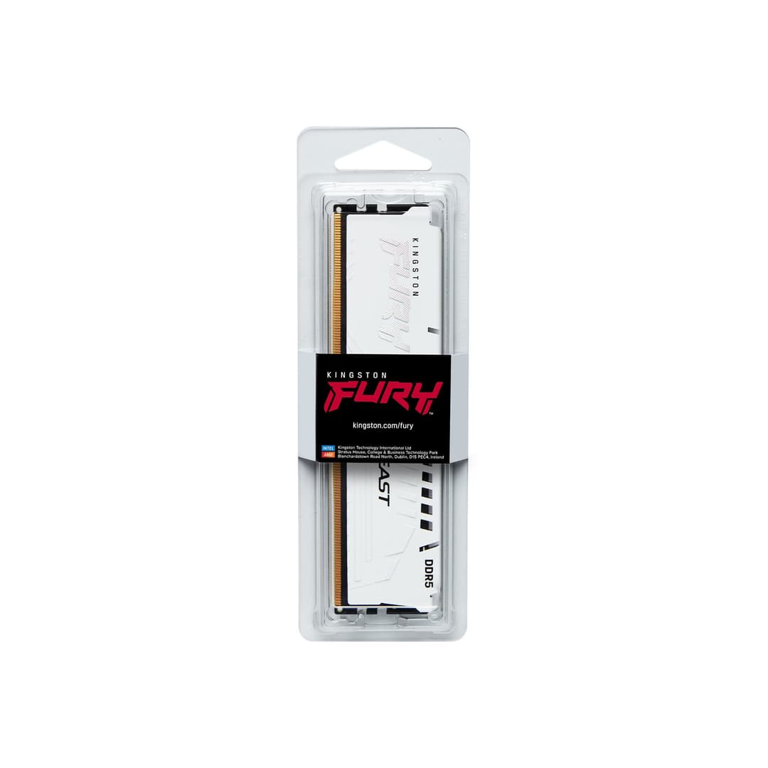 Kingston Technology FURY Beast 16GB 5600MT/s DDR5 CL36 DIMM White EXPO - Image 4