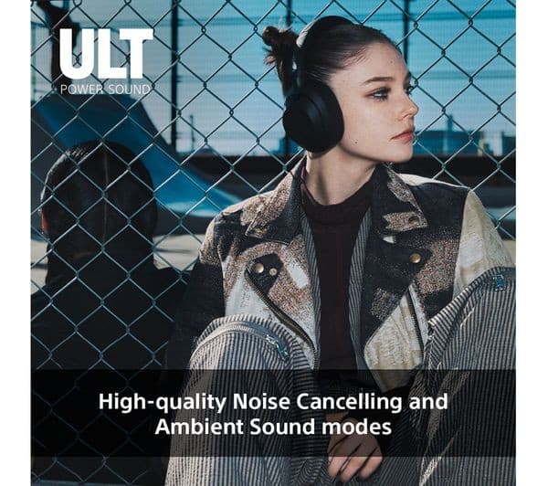 Sony ULT Wear (WH-ULT900N) Wireless Bluetooth Noise-Cancelling Over-Ear Headphones - Forest Gray - Image 4