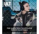 Sony ULT Wear (WH-ULT900N) Wireless Bluetooth Noise-Cancelling Over-Ear Headphones - Forest Gray thumbnail 4