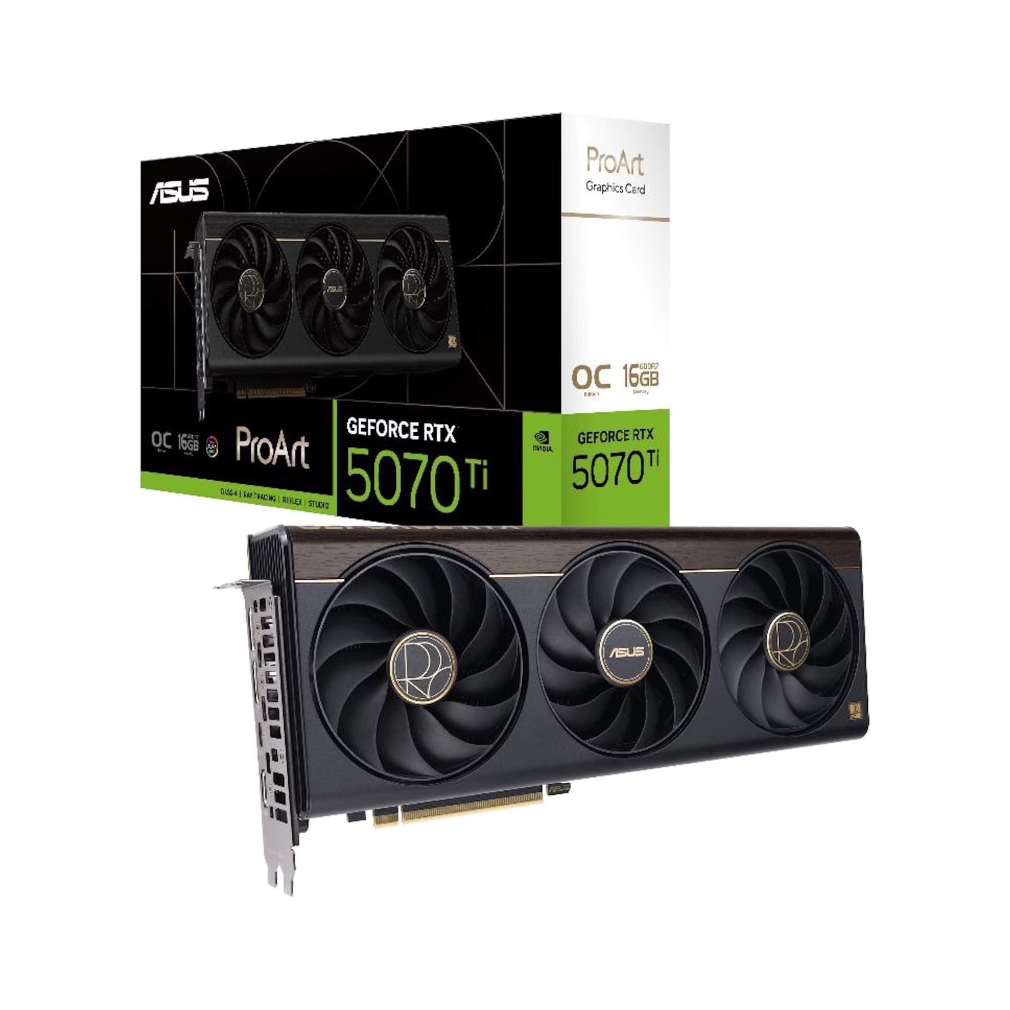 ASUS GeForce RTX 5070 Ti ProArt 16GB GDDR7 OC Graphics Card
