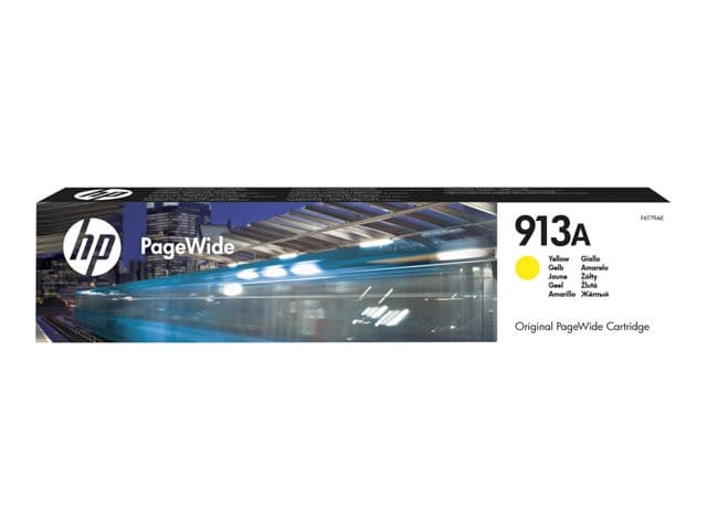 HP 913A - yellow - original - PageWide - ink cartridge - Image 3