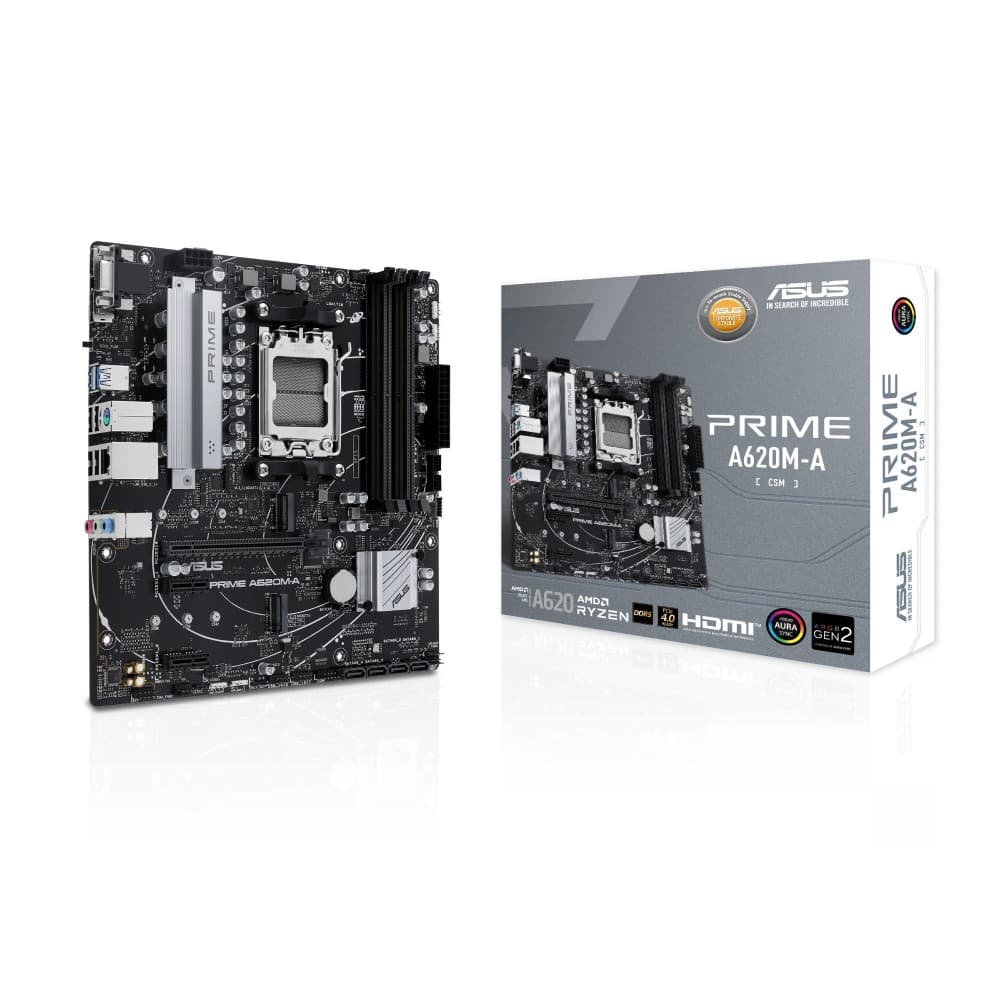 ASUS PRIME A620M-A-CSM micro ATX AM5 Motherboard