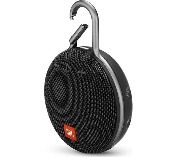 JBL Clip 3 Portable Bluetooth Speaker - Black - Image 3
