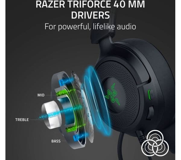 RAZER Kraken Kitty V3 X Headphones Black - Image 4
