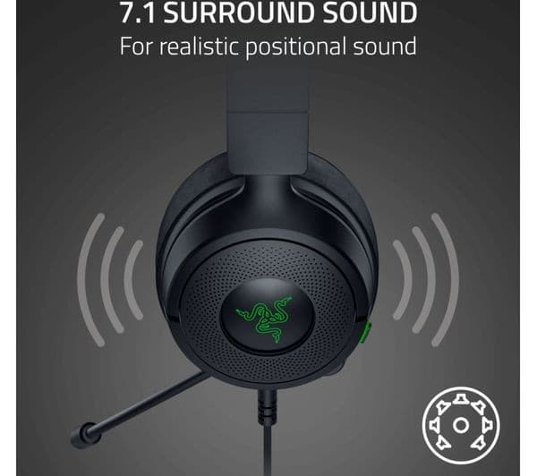 RAZER Kraken Kitty V3 X Headphones Black - Image 5