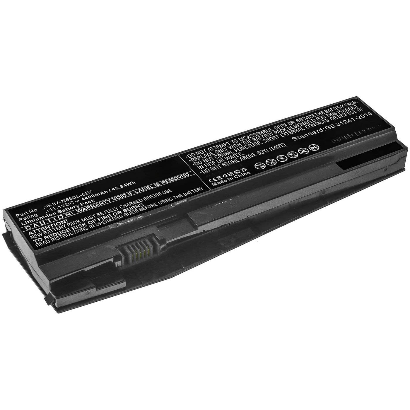 CoreParts MBXCL-BA0031 Replacement Laptop Battery for Sabre 15-G8/15-K8/17/17-G8/17-K8/17-W8, 11.1V 4400mAh Li-ion, Black