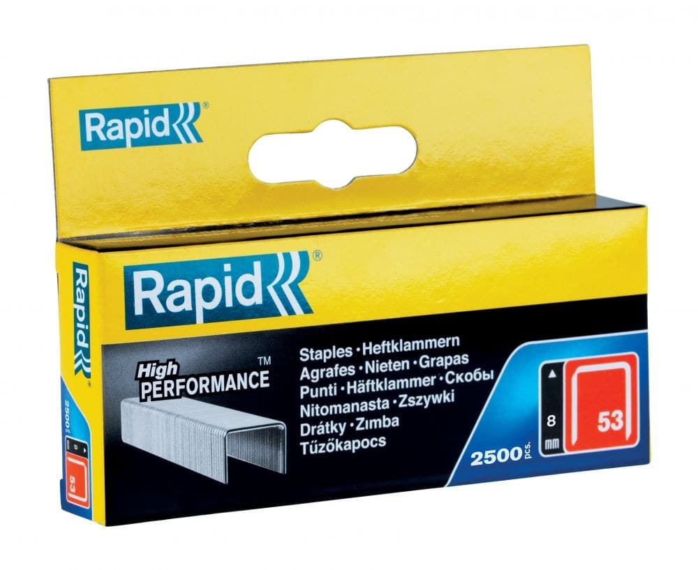 Rapid No. 53 Finewire Staple 8 mm - Image 1