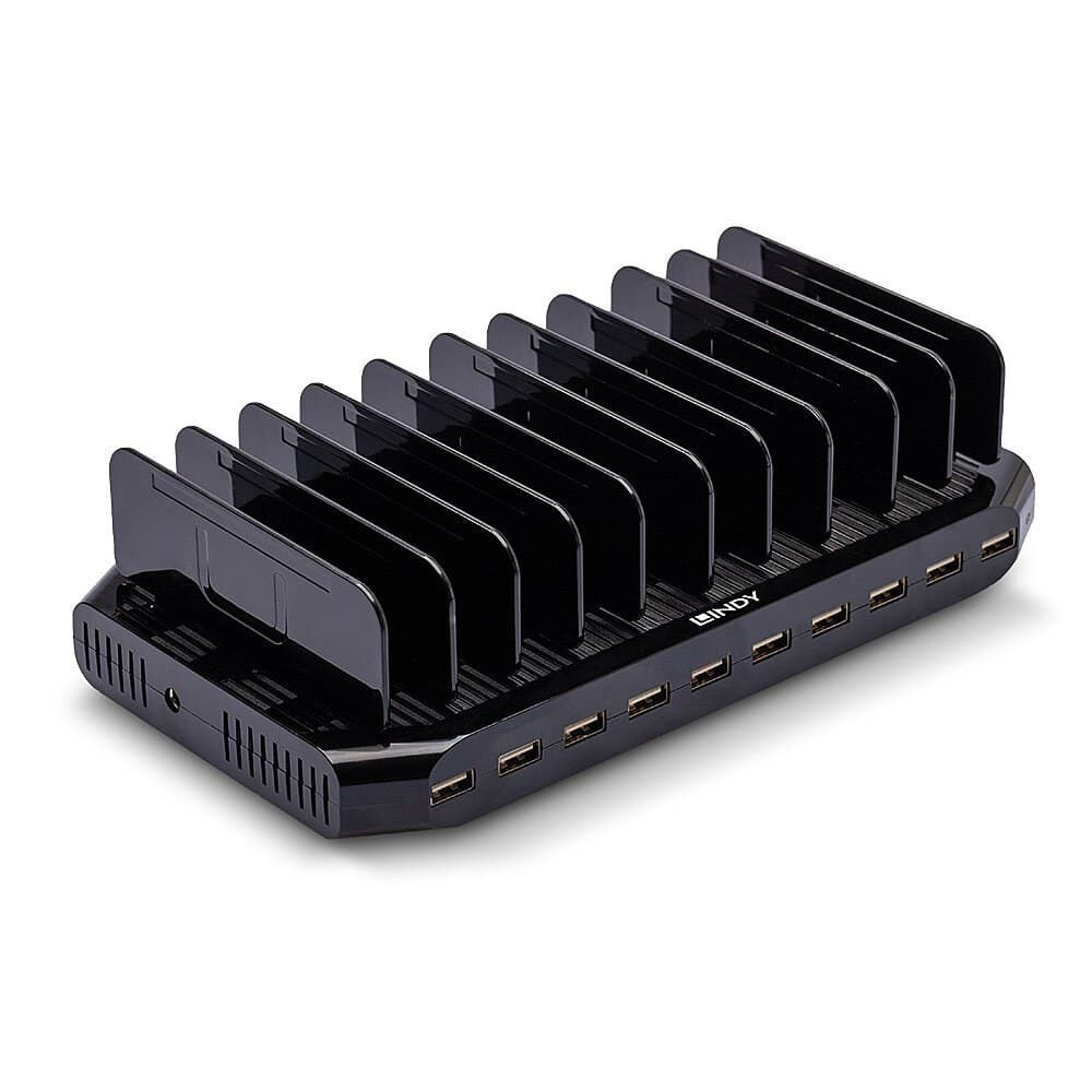 Lindy 96W 10 Port USB Charging Station - Image 2
