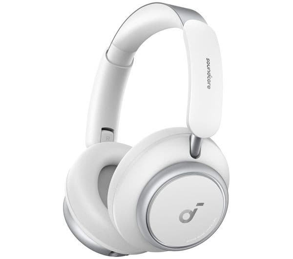 Soundcore Space Q45 Wireless Noise-Cancelling Over-Ear Headphones - White - Image 1