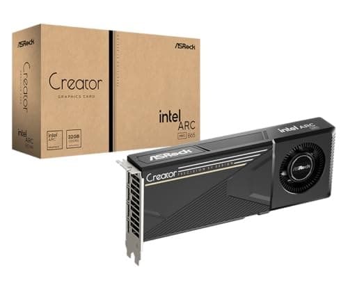 ASRock Intel Arc Pro B65 Creator 32GB GDDR6 Graphics Card - HDMI, 3x DisplayPort - Image 2