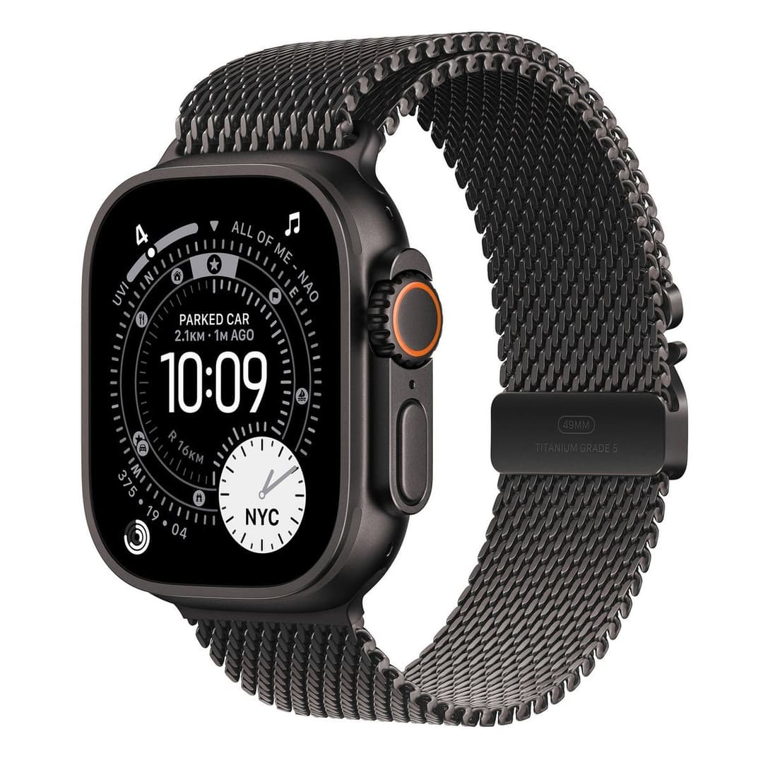 Apple Watch Ultra 3 GPS+Cell 49mm Black Milanese Loop - M - Image 1