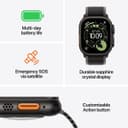 Apple Watch Ultra 3 GPS+Cell 49mm Black Milanese Loop - M thumbnail 3