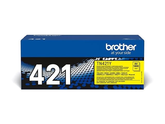 Brother TN421Y - yellow - original - toner cartridge - Image 5