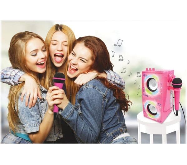 LEXIBOOK BTP180BBZ Karaoke System Pink - Image 2