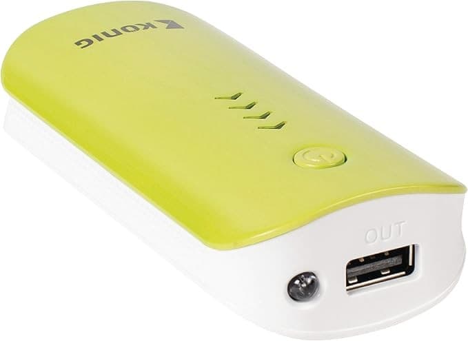 König Royal CS4400PB001 4400mAh Power Bank - Green - Image 2