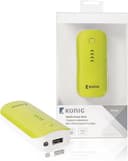 König Royal CS4400PB001 4400mAh Power Bank - Green thumbnail 3
