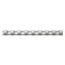 Fellowes Apex 6203201 White Plastic Comb 19mm 100pk - Image 1