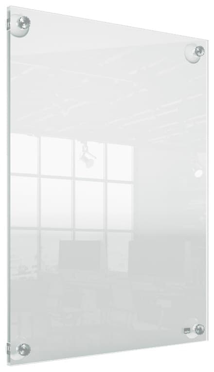 Nobo Premium Plus A3 Clear Acrylic Wall Mounted Repositionable Poster Frame