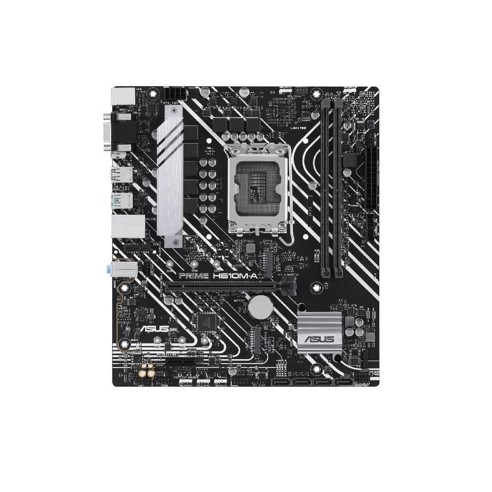ASUS PRIME H610M-A-CSM Intel H610 LGA1700 Micro-ATX Motherboard - Image 2