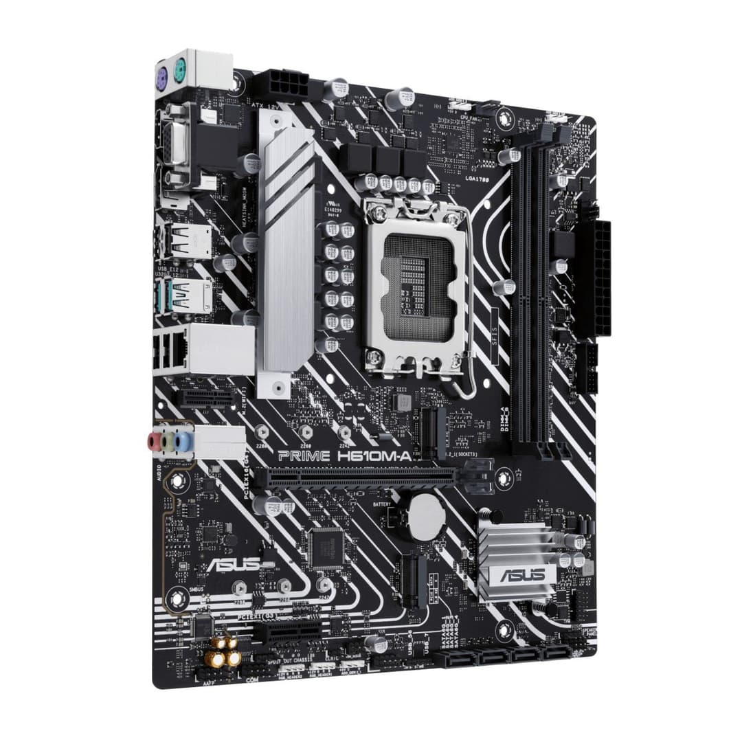 ASUS PRIME H610M-A-CSM Intel H610 LGA1700 Micro-ATX Motherboard - Image 8