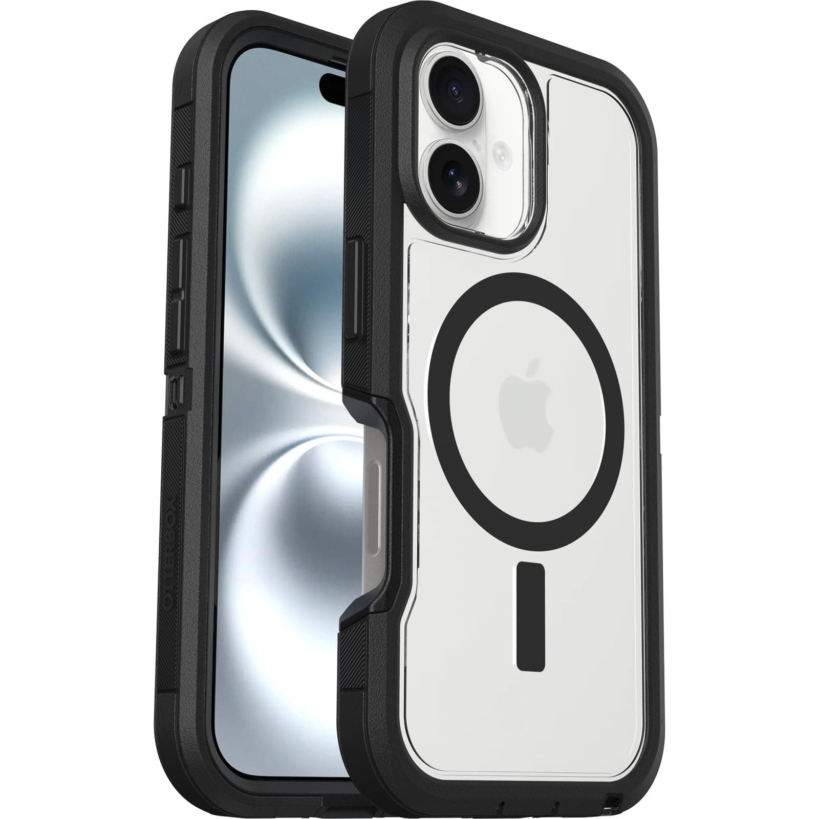 OtterBox Defender Pro XT MagSafe Case for iPhone 18 Pro Max/17 Pro Max, Clear/Black