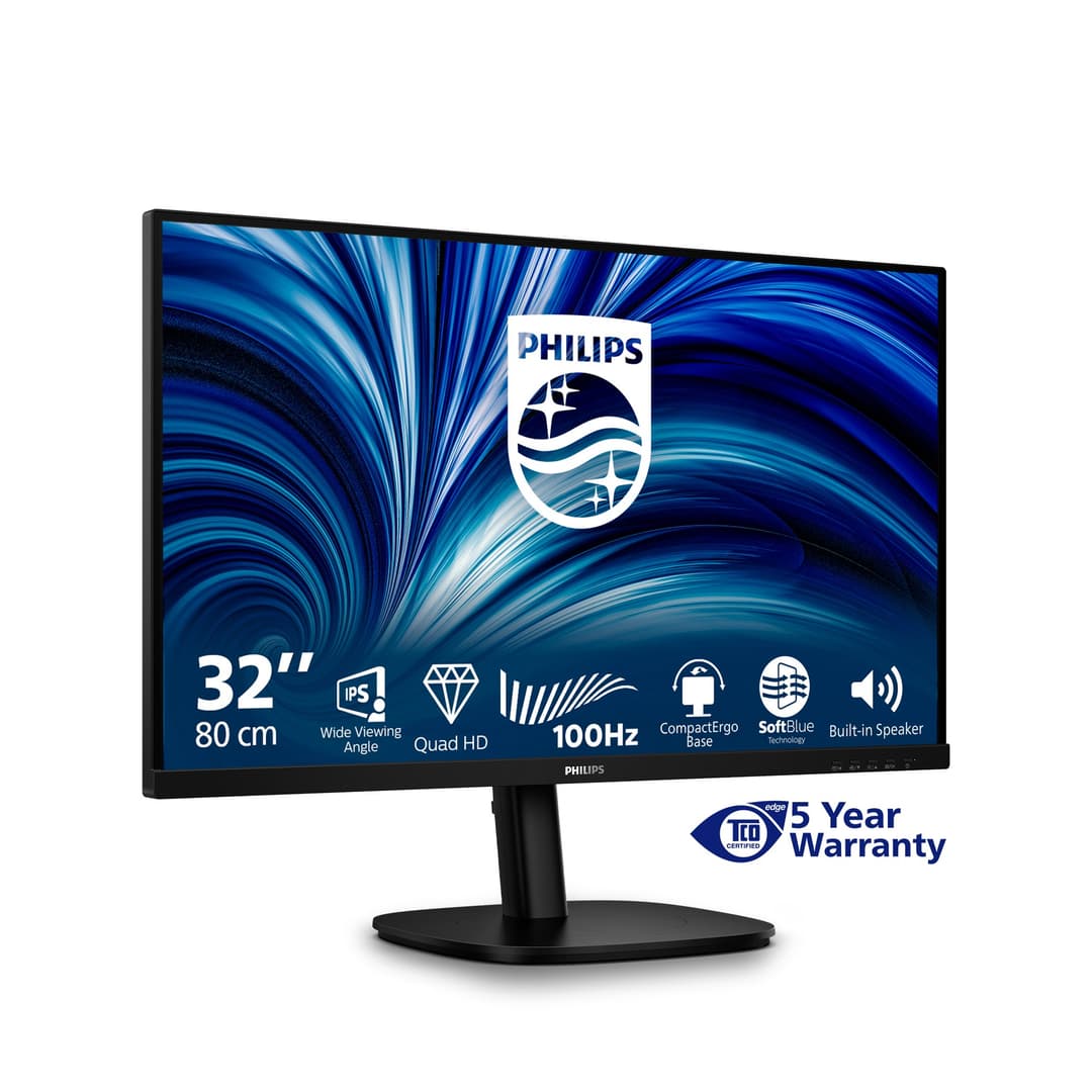 Philips 3000 series 32B2N3500/00 computer monitor 80 cm (31.5") 2560 x 1440 pixels Quad HD LCD Black - Image 4