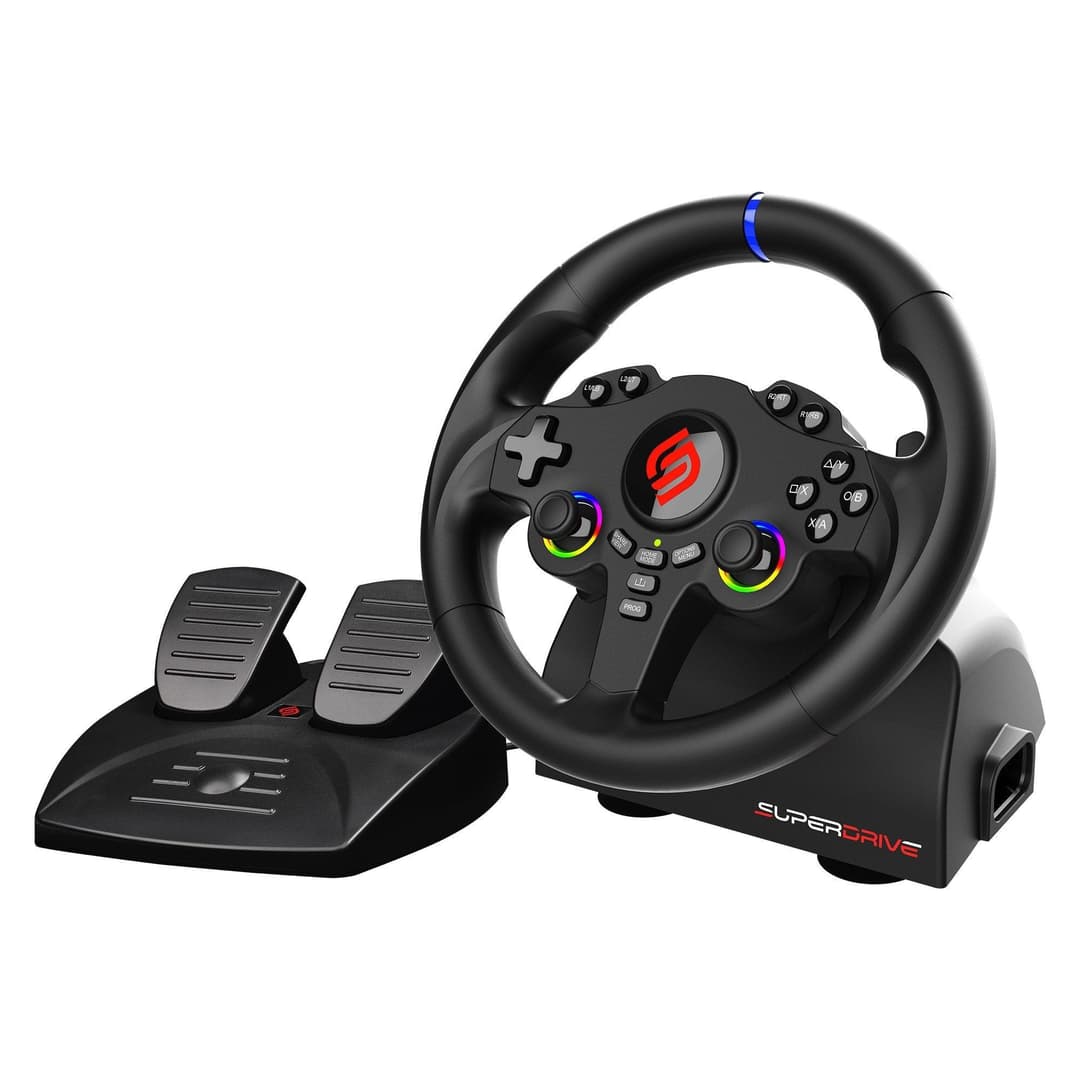 Subsonic Superdrive 220 RS-5 Steering Wheel for PS5 & PC - Image 1