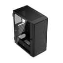 1st Player Go6-WH-4FS1 Tempered Glass Mid Tower Gaming Case - Black thumbnail 3