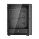 1st Player Go6-WH-4FS1 Tempered Glass Mid Tower Gaming Case - Black thumbnail 6