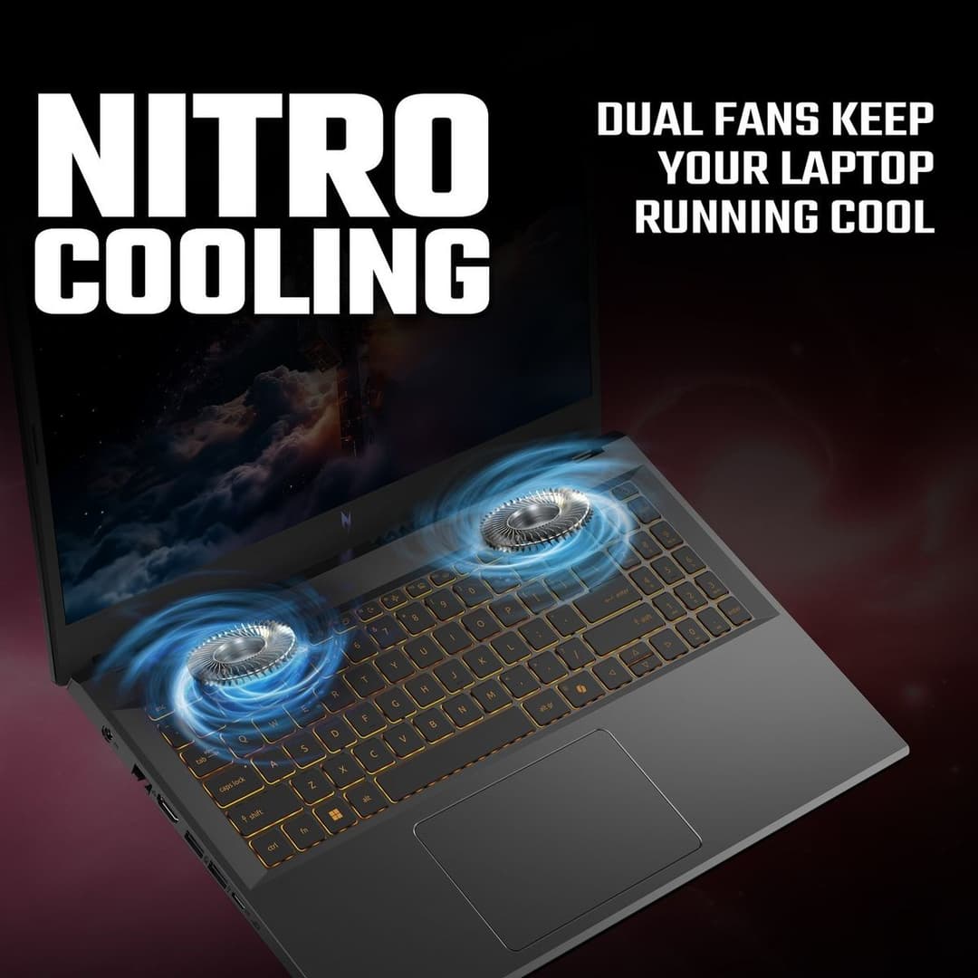 Acer Nitro V15 15.6in Intel i7 8GB 1TB RTX5060 Laptop - Image 6