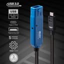 Lindy 5m USB 3.2 Gen 1 C/A Active Extension Pro thumbnail 2