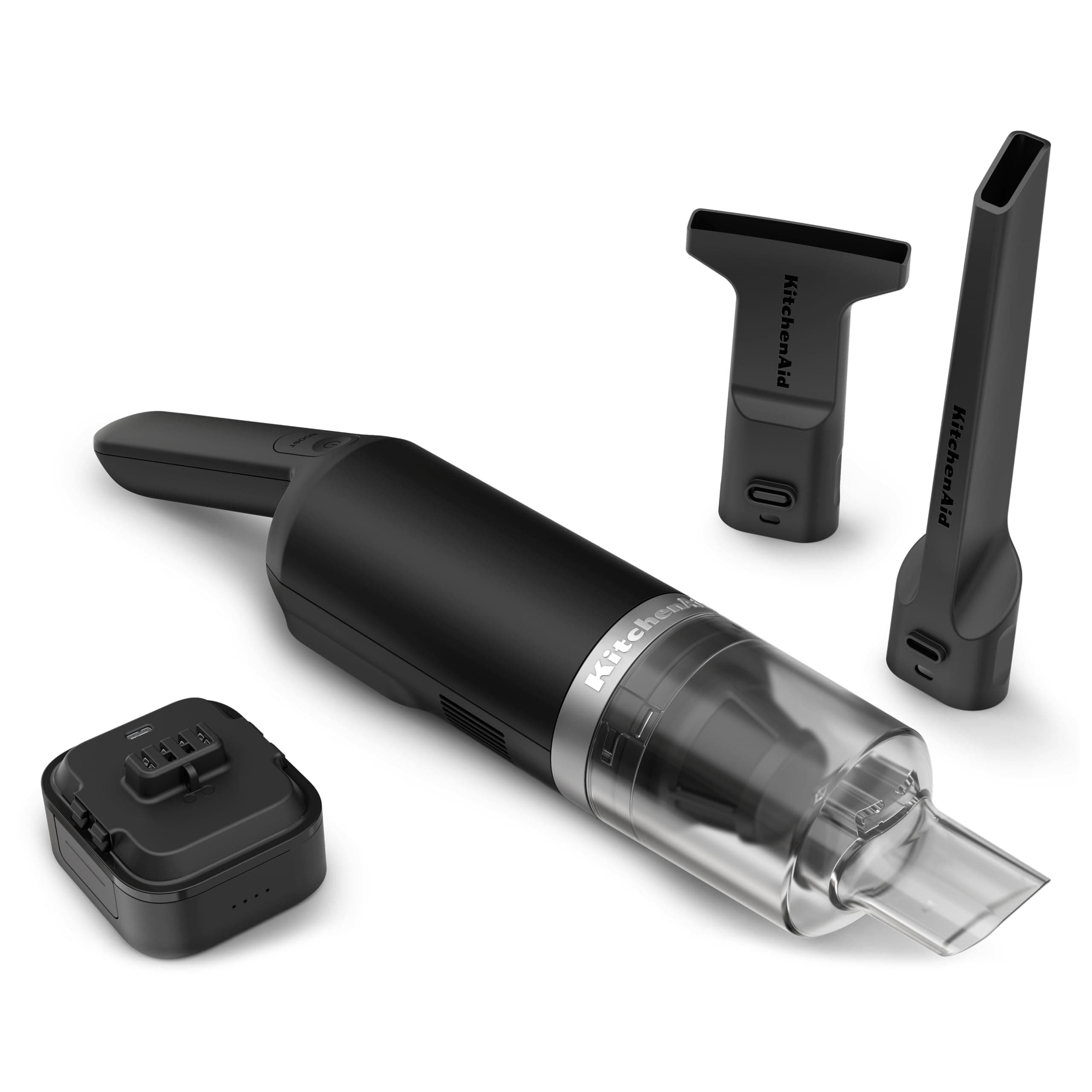 KitchenAid CORDLESS HANDHELD VACUUM WITH BATTERY GO - Black Matte