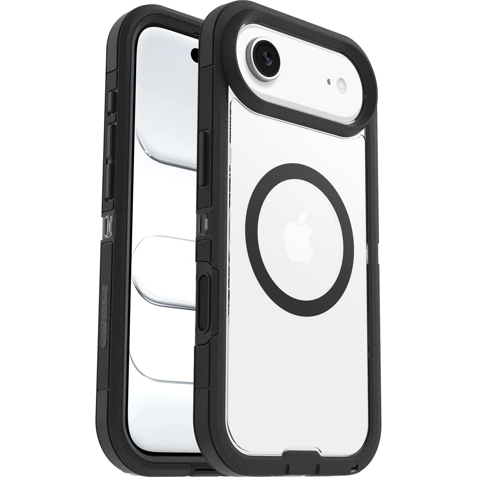 OtterBox Defender Pro XT MagSafe Case for iPhone Air, Clear/Black