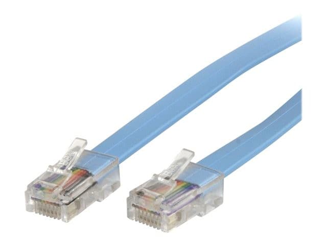 StarTech Cisco Console Rollover Cable 1.8m Blue - Image 2
