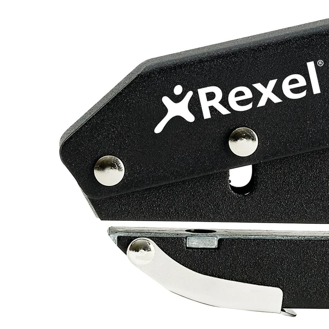 Rexel S120 Single Hole Plier Punch Black - Image 3