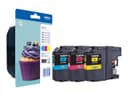 Brother LC123 RainbowPack - yellow, cyan, magenta - original - ink cartridge thumbnail 5