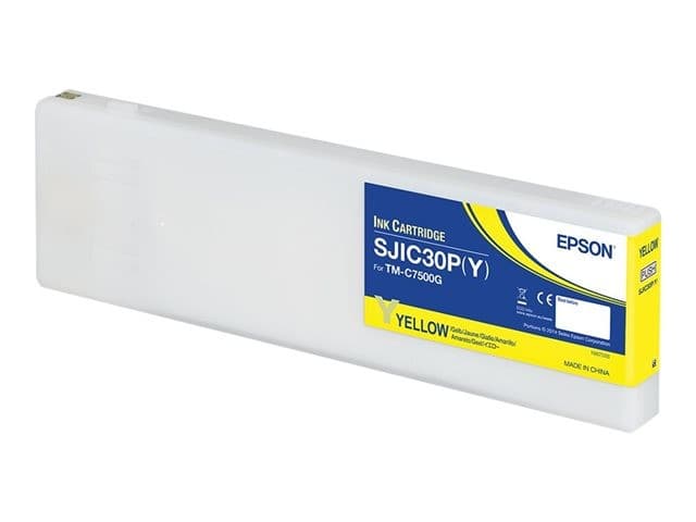 Epson SJIC30P(Y) - yellow - original - ink cartridge