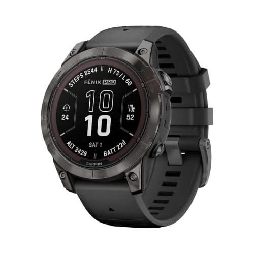 Garmin Fenix 7 Pro Sapphire Solar Smartwatch Black - Image 1