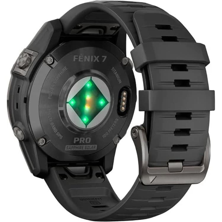 Garmin Fenix 7 Pro Sapphire Solar Smartwatch Black - Image 3