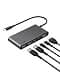 Belkin USB C Hub, 5-Port Hub w/ 4K HDMI Display @ 60Hz, 100W Power Delivery, Fast Data Transfer 5Gbps, USB C Multiport Adapter for MacBook, iPad Pro, Chromebook, & More - Upgraded HDMI 2.0 - Grey thumbnail 3