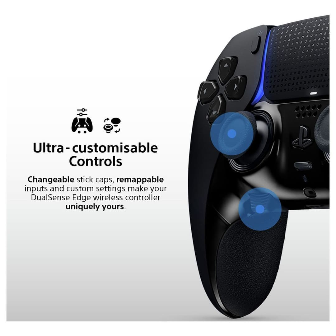 Sony PS5 DualSense Edge Wireless Controller - Midnight Black - Image 4