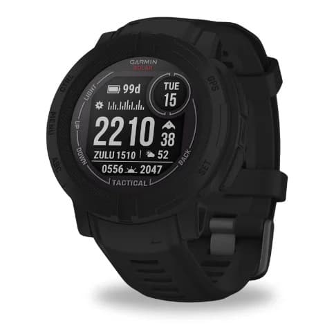 Garmin Instinct 2 Solar Tactical Smartwatch 45mm Black - Image 1