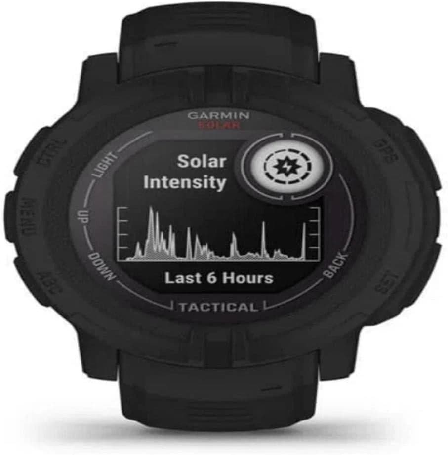 Garmin Instinct 2 Solar Tactical Smartwatch 45mm Black - Image 5