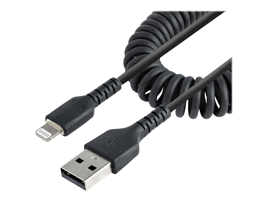 StarTech USB to Lightning Cable 50cm Black - Image 1